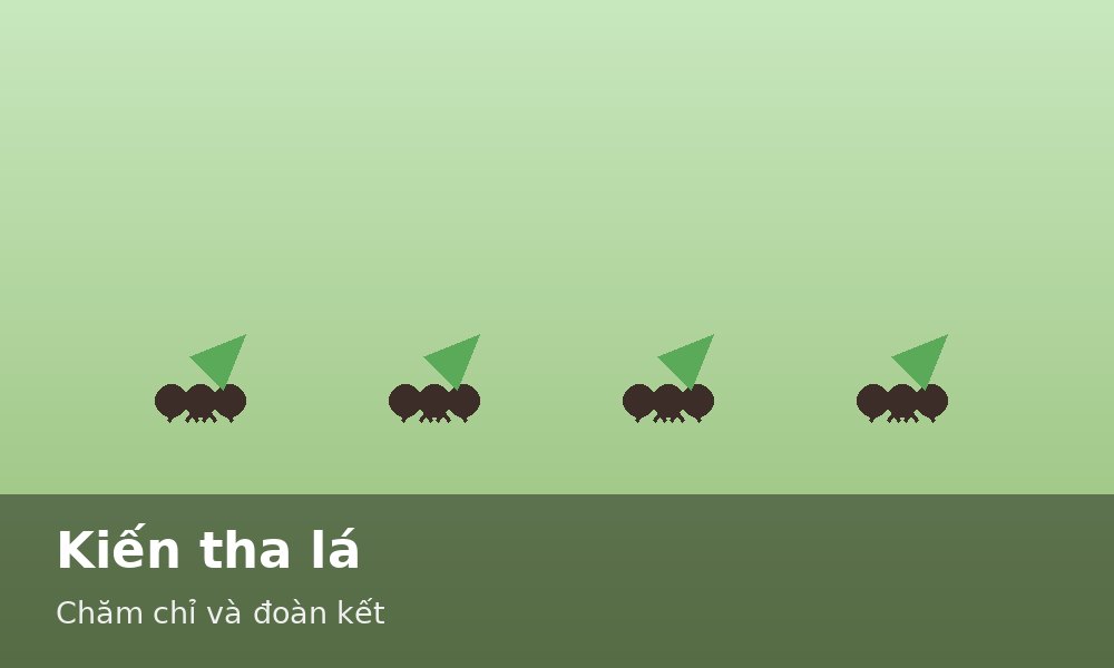 Kiến tha lá