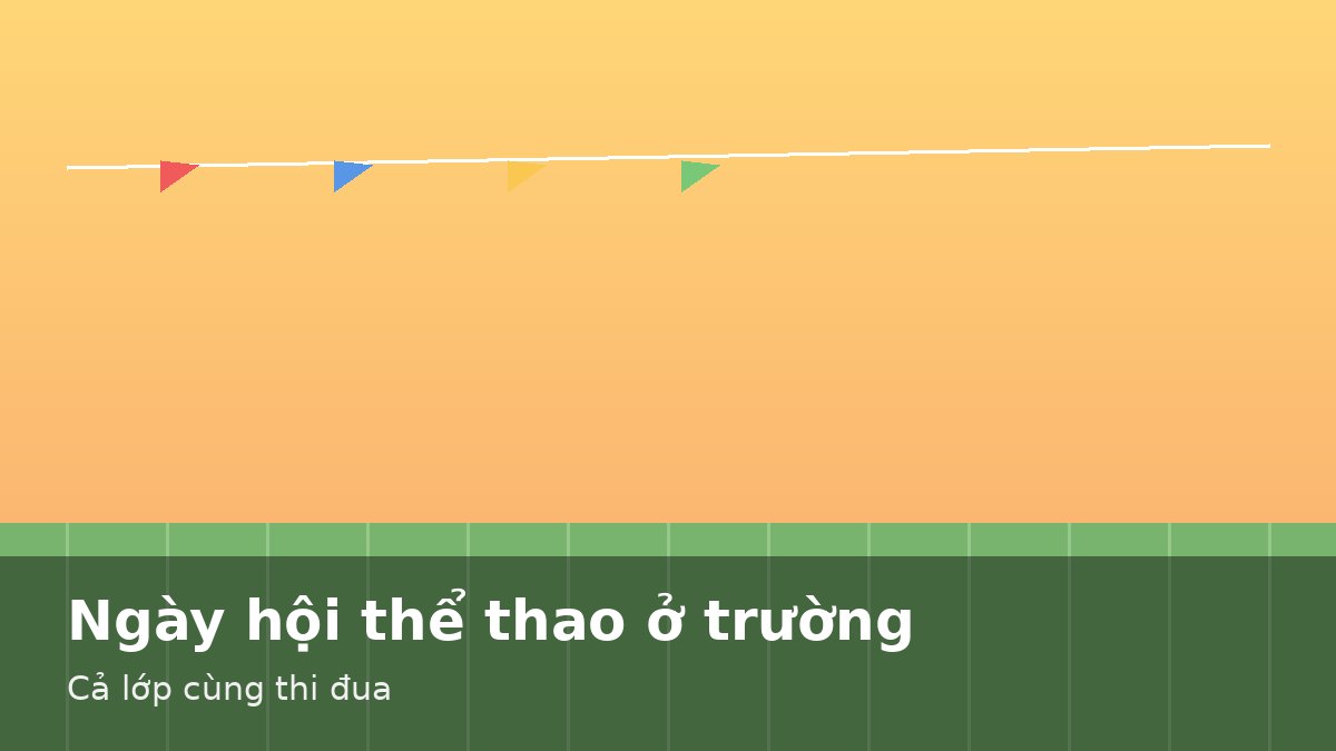Ngày hội thể thao ở trường